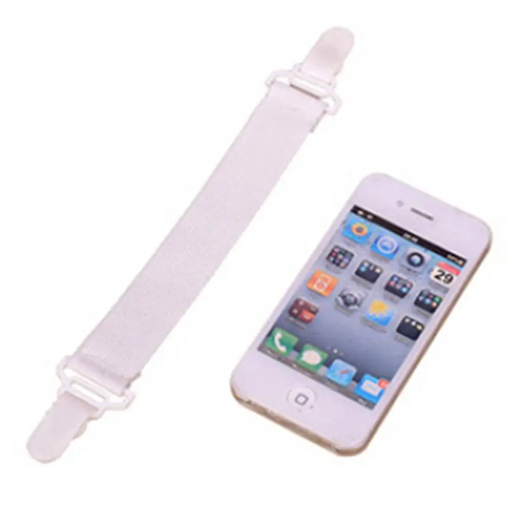 4 Pcs Bed Sheet Mattress Cover Blankets Home Grippers Clip Holder Fasteners Clip Adjustable Triangle Elastic Suspenders Strap - Image 6