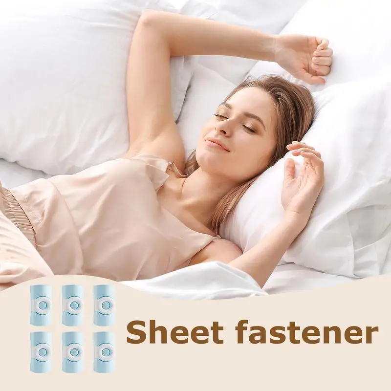 6Pcs Bed Sheet holder ABS Non-slip Clamp Quilt Bed Cover Holder Curtain Blanket Buckles Clothes Pegs Fasteners Fixer Device - Image 4